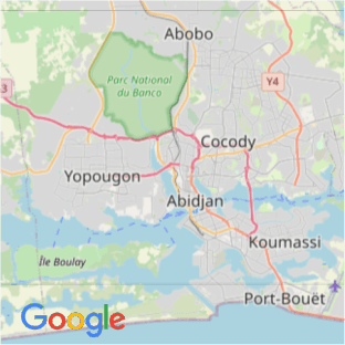 Carte de la ville